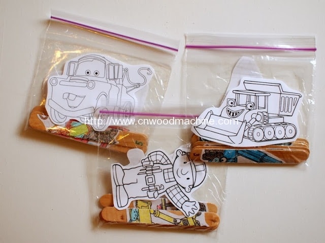 4 Popsicle sticks puzzles DIY