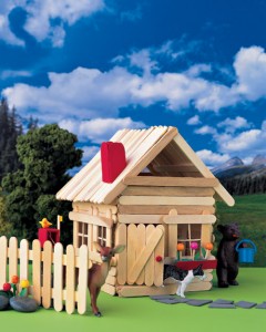 Popsicle Stick House