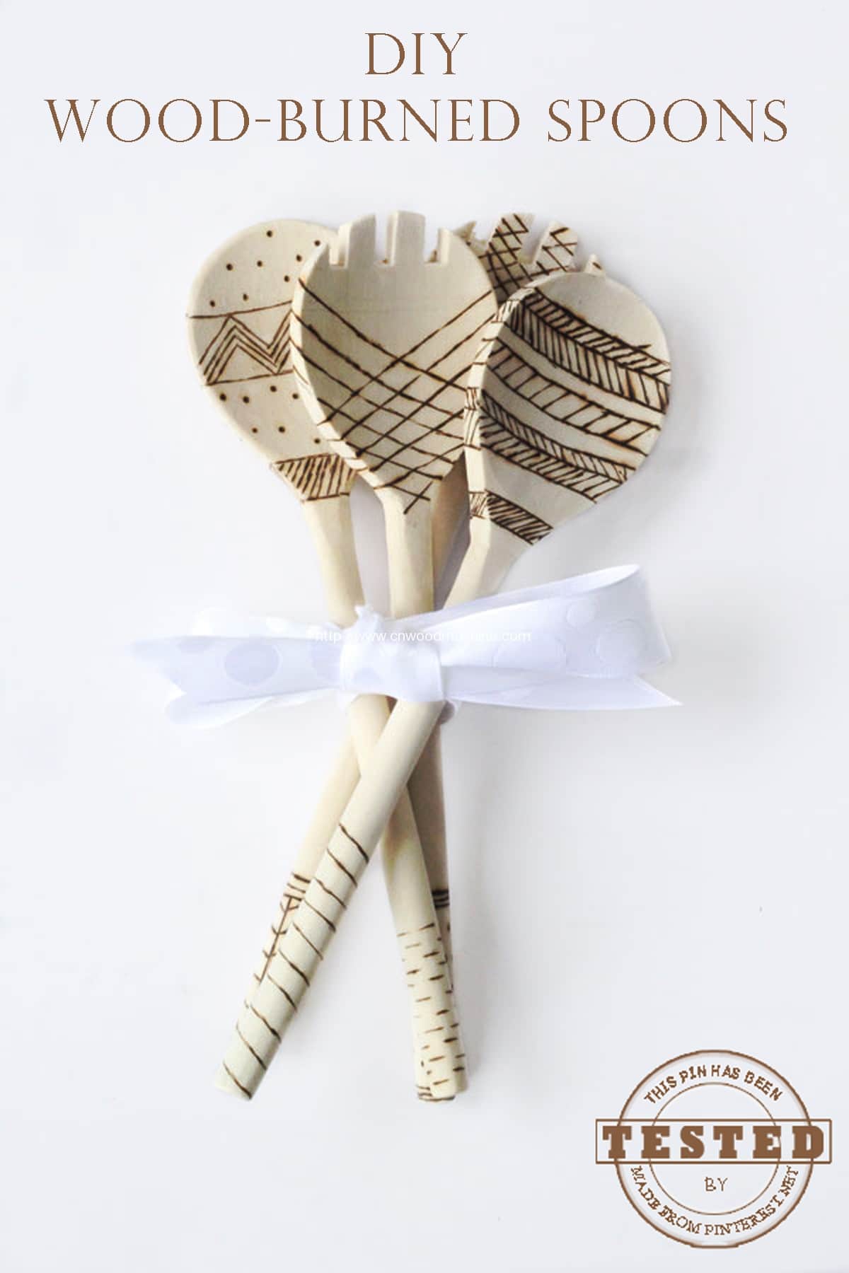 Wood-Burned Spoons