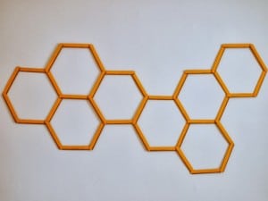honeycomb popsicle wall art 5