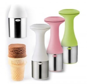 Ice Cream scooIce Cream scoops become cylindersps become cylinders