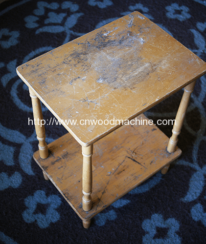 Paint Stick Table Top 3