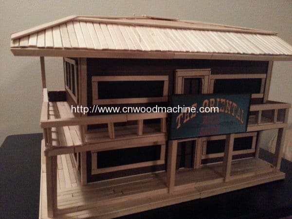 15 Homemade Popsicle Stick House Designs Full Automatic 