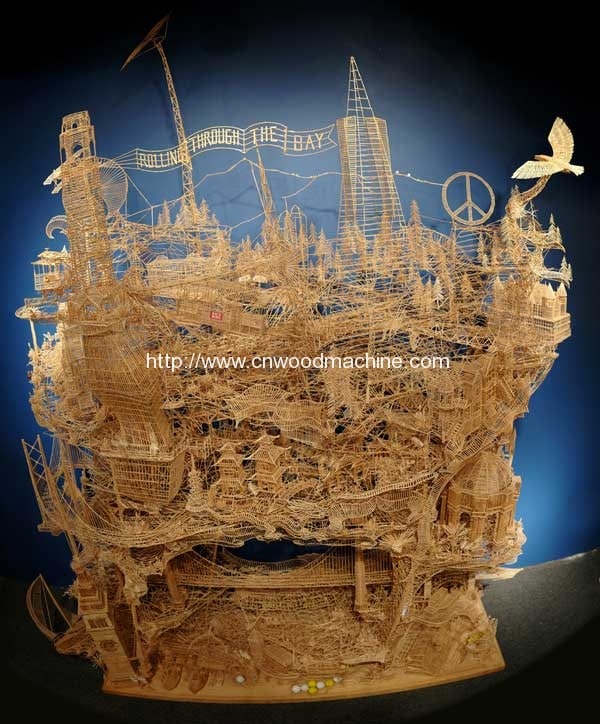 One Man, 100,000 Toothpicks, And 40 Years