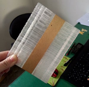 Plastic Coffee Stirrer Sticks Bundling Machine for French Customer