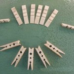 Bamboo Clothespins Clips Making Line