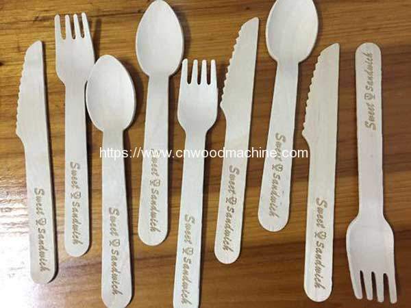 Automatic-Disposable-Wooden-Forks-Laser-Branding-Machine