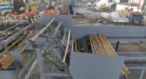 Automatic-Wooden-Mop-Stick-Handle-Plastic-Sleeve-Film-Inserting-Machine-Elevator