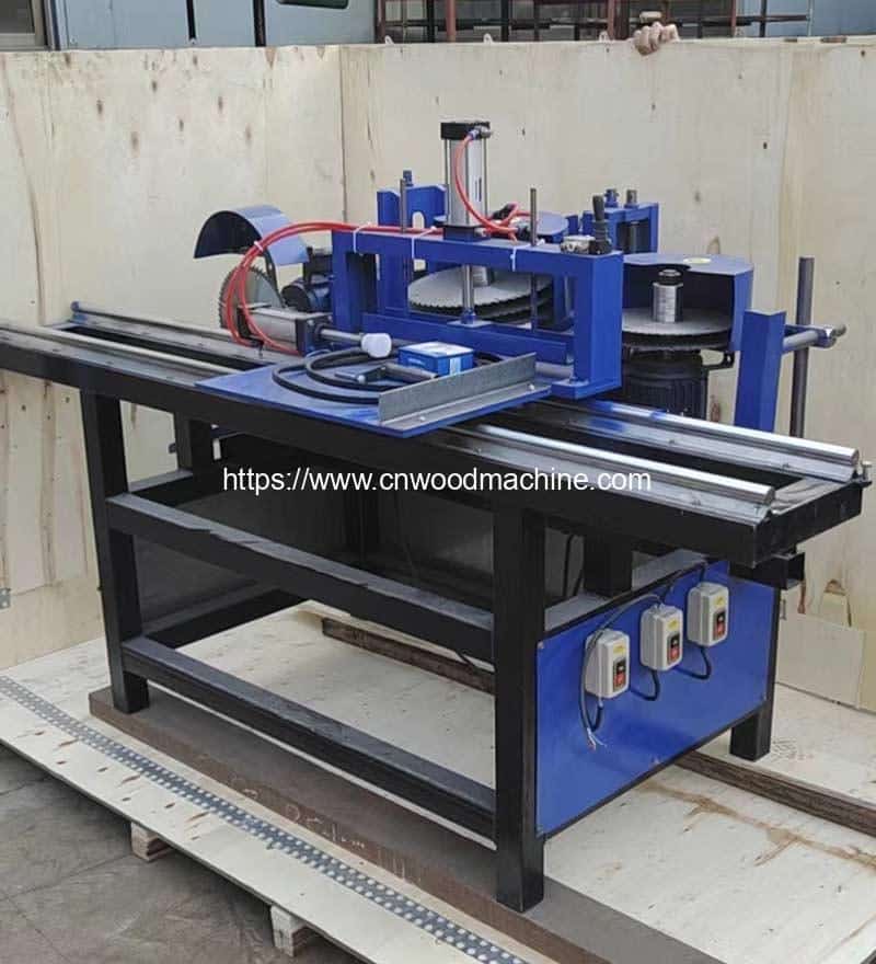 Machine Wedge Counter High Speed Wooden Wedge Sawing Machine for Slovenia Customer | Ice ...